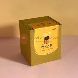 【優惠套裝】秘魯聖木蠟燭 - 聖木蠟燭芯 x 2 | 長效淨化空間及放鬆舒緩疲勞 | Palo Santo Wick Candle | 以原條聖木為蠟燭芯製作 | 全人手香港製造 - Good Vibes Select