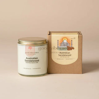 【舒緩焦慮】【優惠套裝】澳洲檀木聖木芯蠟燭套裝 - Good Vibes Select