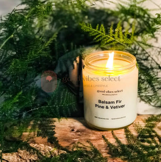 【木質調香氣系列】木質調香氣蠟燭套裝(棉芯) (玫瑰雪松蠟燭+海鹽檀木蠟燭+香脂冷杉、松樹及香根草蠟燭) - Good Vibes Select